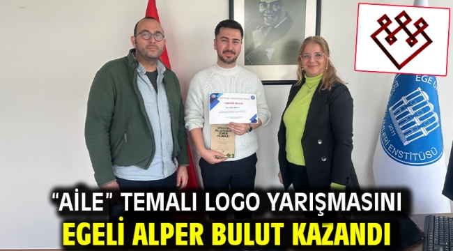 "Aile" temalı logo yarışmasını Egeli Alper Bulut kazandı