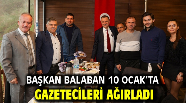 Başkan Balaban 10 Ocak'ta Gazetecileri Ağırladı