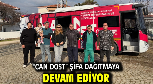 "Can Dost" şifa dağıtmaya devam ediyor