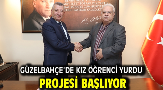 Güzelbahçe'de Kız Öğrenci Yurdu Projesi Başlıyor