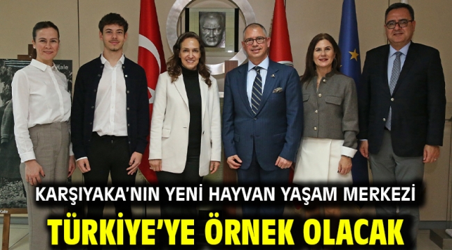 Karşıyaka'nın yeni hayvan yaşam merkezi Türkiye'ye örnek olacak