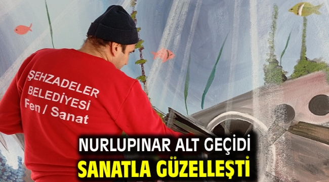 Nurlupınar Alt Geçidi Sanatla Güzelleşti