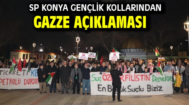 SP Konya Gençlik Kollarından Gazze açıklaması