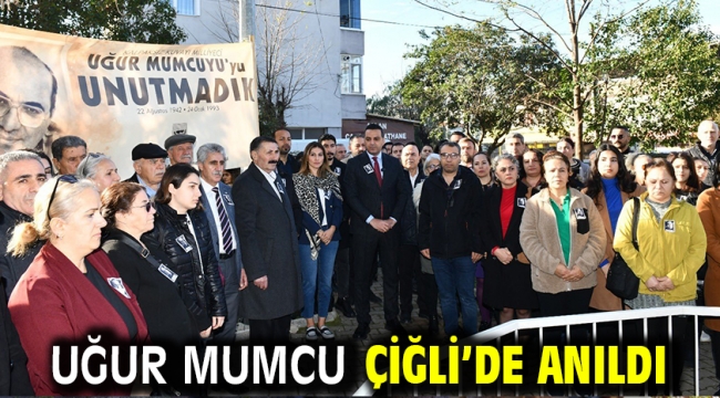 Uğur Mumcu Çiğli'de Anıldı