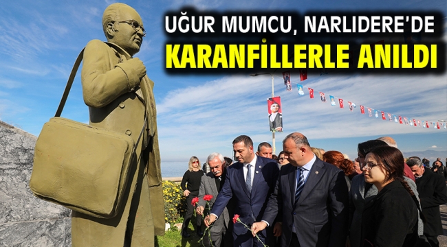 Uğur Mumcu, Narlıdere'de Karanfillerle Anıldı