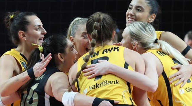 VakıfBank, Slovenya'dan galip dönüyor