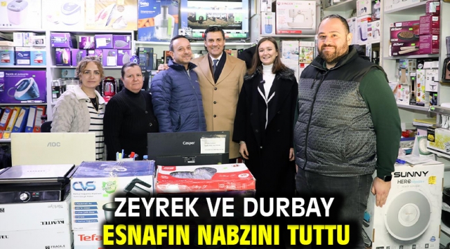 Zeyrek Ve Durbay Esnafın Nabzını Tuttu