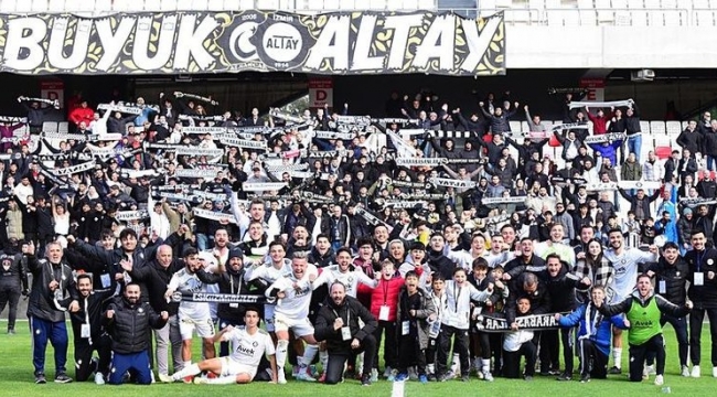 Altay pes etmiyor