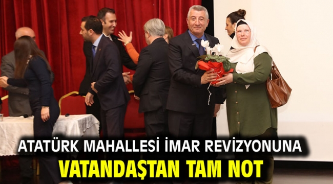 Atatürk Mahallesi İmar Revizyonuna Vatandaştan Tam Not