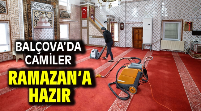 Balçova'da camiler Ramazan'a hazır