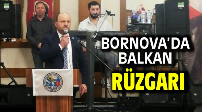 Bornova'da Balkan rüzgarı