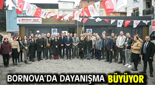 Bornova'da dayanışma büyüyor