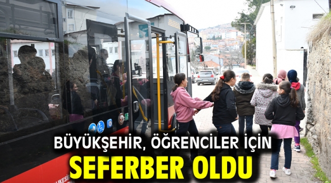 Büyükşehir, öğrenciler için seferber oldu