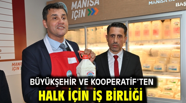 Büyükşehir ve Kooperatif'ten Halk için İş Birliği