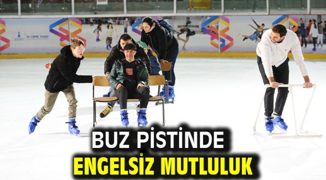 Buz pistinde engelsiz mutluluk!