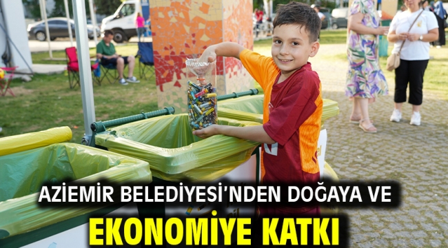 Gaziemir Belediyesi'nden doğaya ve ekonomiye katkı