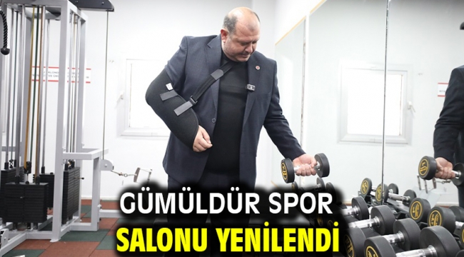 Gümüldür Spor Salonu Yenilendi