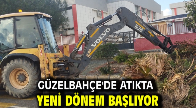 Güzelbahçe'de Atıkta Yeni Dönem Başlıyor 