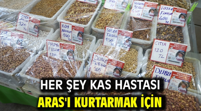 Her şey kas hastası Aras'ı kurtarmak için