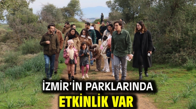 İzmir'in parklarında etkinlik var