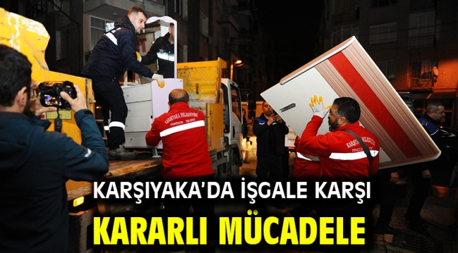 Karşıyaka'da işgale karşı kararlı mücadele