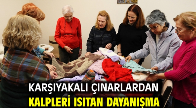 Karşıyakalı çınarlardan kalpleri ısıtan dayanışma