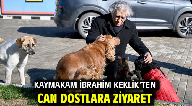 Kaymakam İbrahim Keklik'ten Can Dostlara Ziyaret