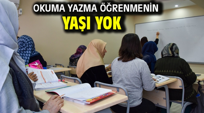 Okuma Yazma Öğrenmenin Yaşı Yok