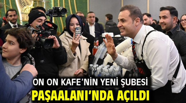 On On Kafe'nin yeni şubesi Paşaalanı'nda açıldı