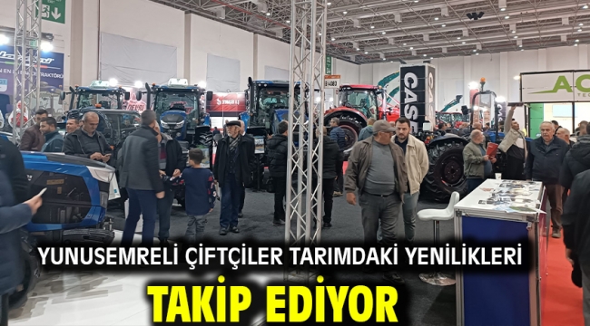 Yunusemreli Çiftçiler Tarımdaki Yenilikleri Takip Ediyor