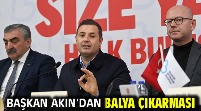 Başkan Akın'dan Balya çıkarması