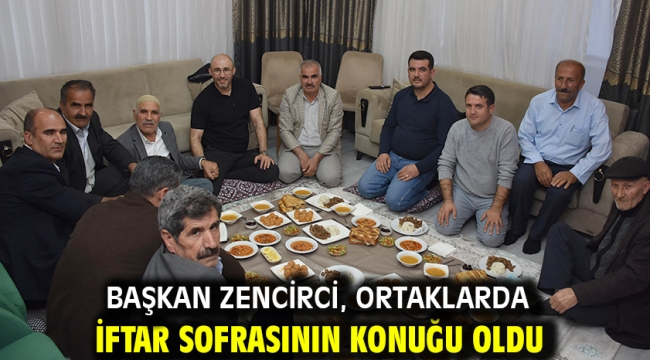 Başkan Zencirci, Ortaklarda İftar Sofrasının Konuğu Oldu