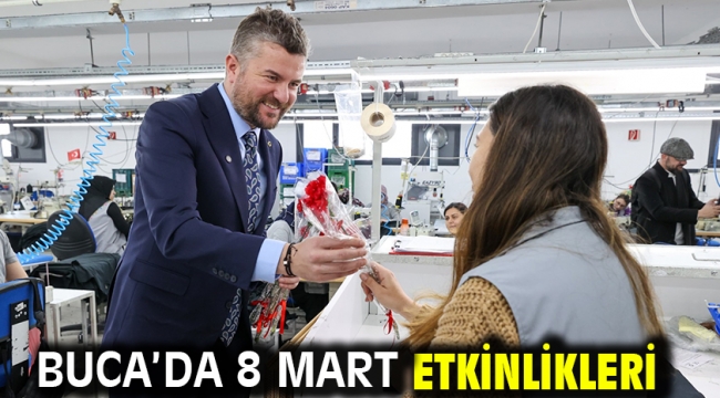 Buca'da 8 Mart etkinlikleri