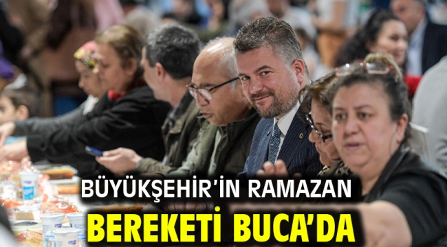 Büyükşehir'in ramazan bereketi Buca'da