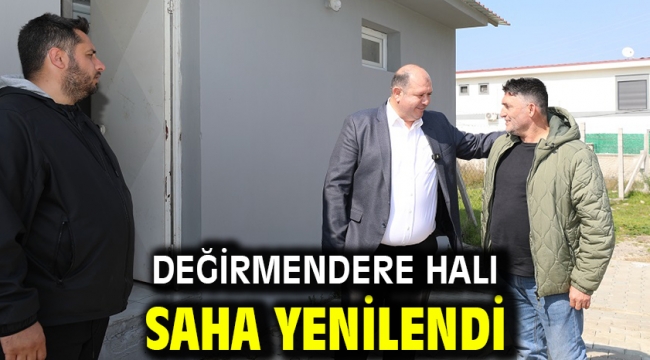 Değirmendere Halı Saha Yenilendi