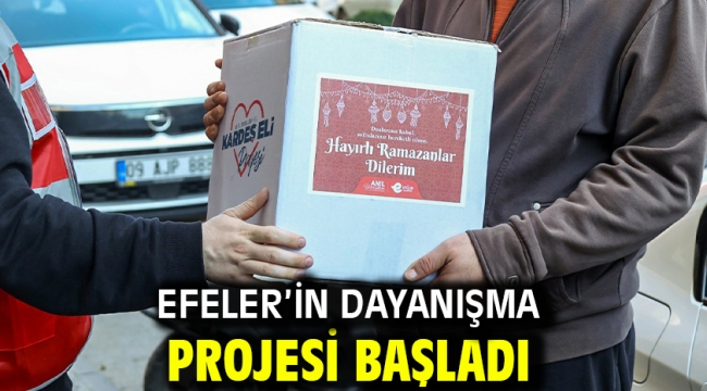 Efeler'in Dayanışma Projesi Başladı