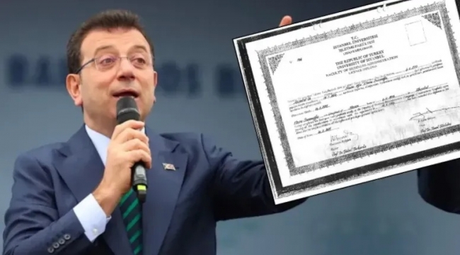 Ekrem İmamoğlu'nun diploma kararının ipucunu Saray'a yakın yazar verdi