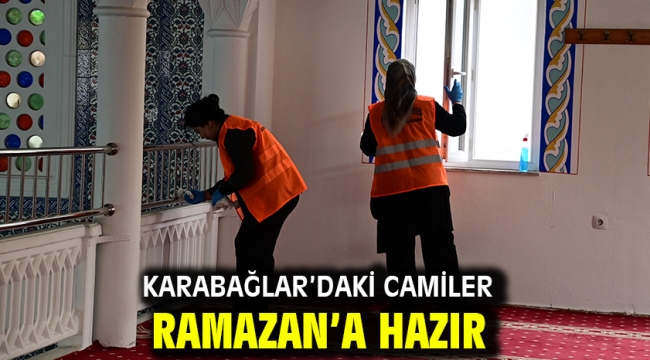 Karabağlar'daki camiler Ramazan'a hazır