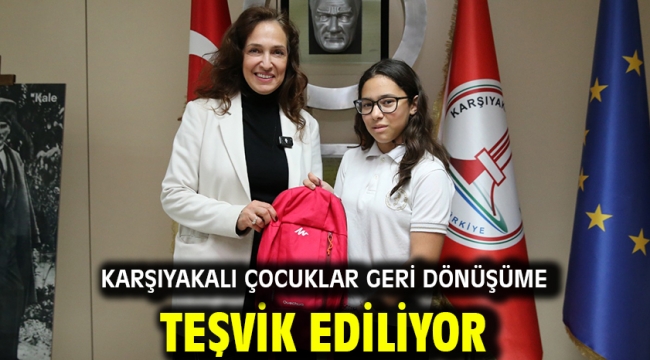 Karşıyakalı çocuklar geri dönüşüme teşvik ediliyor