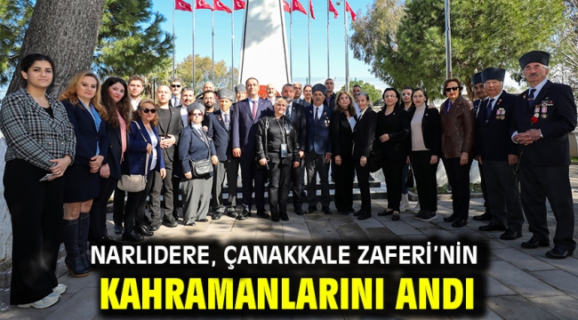 Narlıdere, Çanakkale Zaferi'nin Kahramanlarını Andı