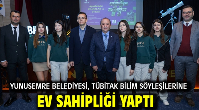 Yunusemre Belediyesi, Tübitak Bilim Söyleşilerine Ev Sahipliği Yaptı